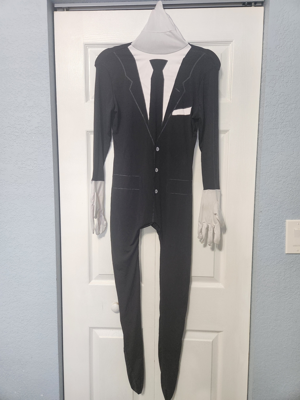 Slenderman Morphsuit Costume - M